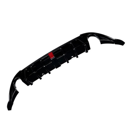 Glossy Black Rear Bumper Protector Spoiler Lip For VW Golf 7 Standard GTD 14-17