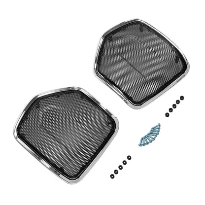 Saddlebag Lid Speakers Grills Fit For Indian Springfield Dark Horse 21-25 23 22