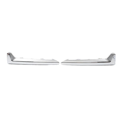 1Pair Fog Light Trim Fog Light Molding Trim Chrome For Subaru Forester 2017-18