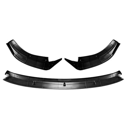 Front Bumper Splitter Spoiler Lip For Mercedes Benz E Class W214 2024+ Black