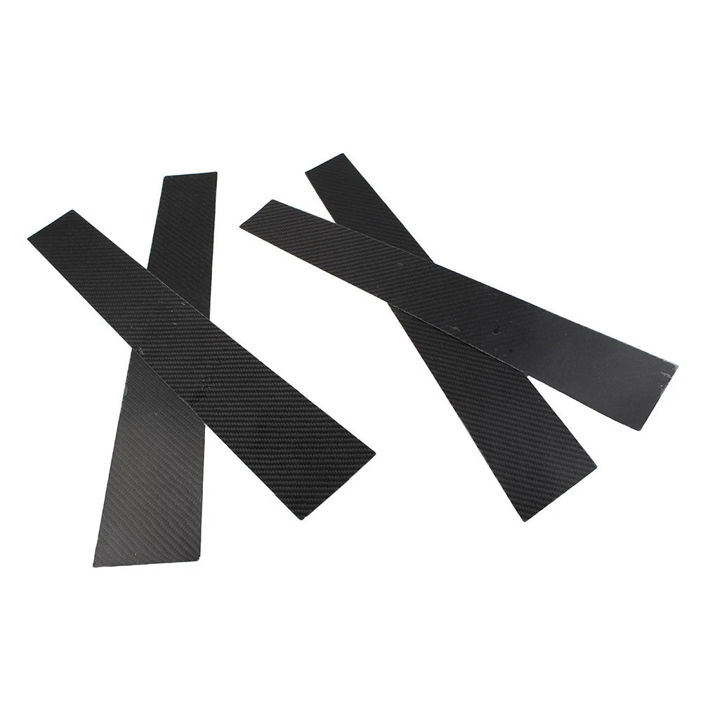 4 Pcs Exterior Door Window B Pillar Post Cover Trim For Dodge Ram 1500 19-23 US