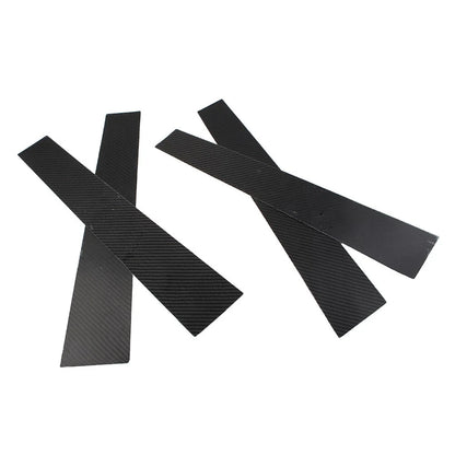 4 Pcs Exterior Door Window B Pillar Post Cover Trim For Dodge Ram 1500 19-23 US