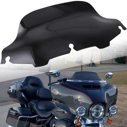 8" Wave Windshield Windscreen For Harley Electra Glide Street Glide FL 1996-2013
