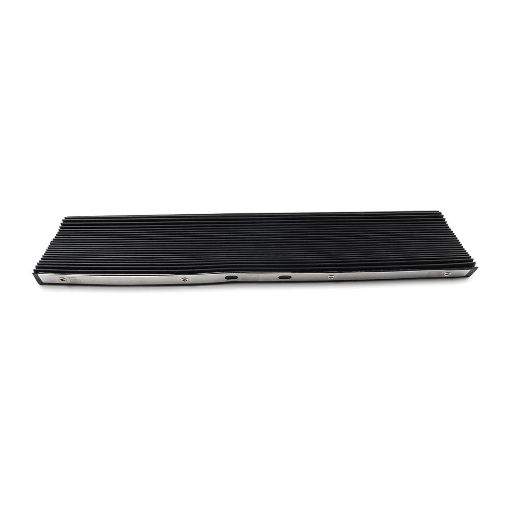 1pc 400x600mm Rubber Accordion Way Cover for Bridgeport Milling Machine Tool Blk