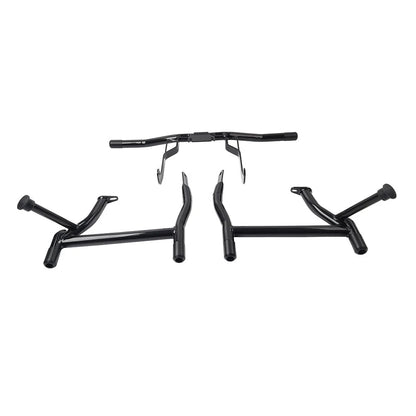 Front Engine Guard Saddlebag Crash Bar For Harley Road King Street Glide 2014+