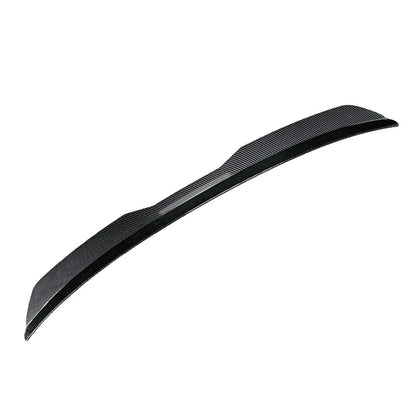 For Hatchback SUV MPV Universal Car Rear Roof Lip Spoiler Tail Wing Carbon Fiber