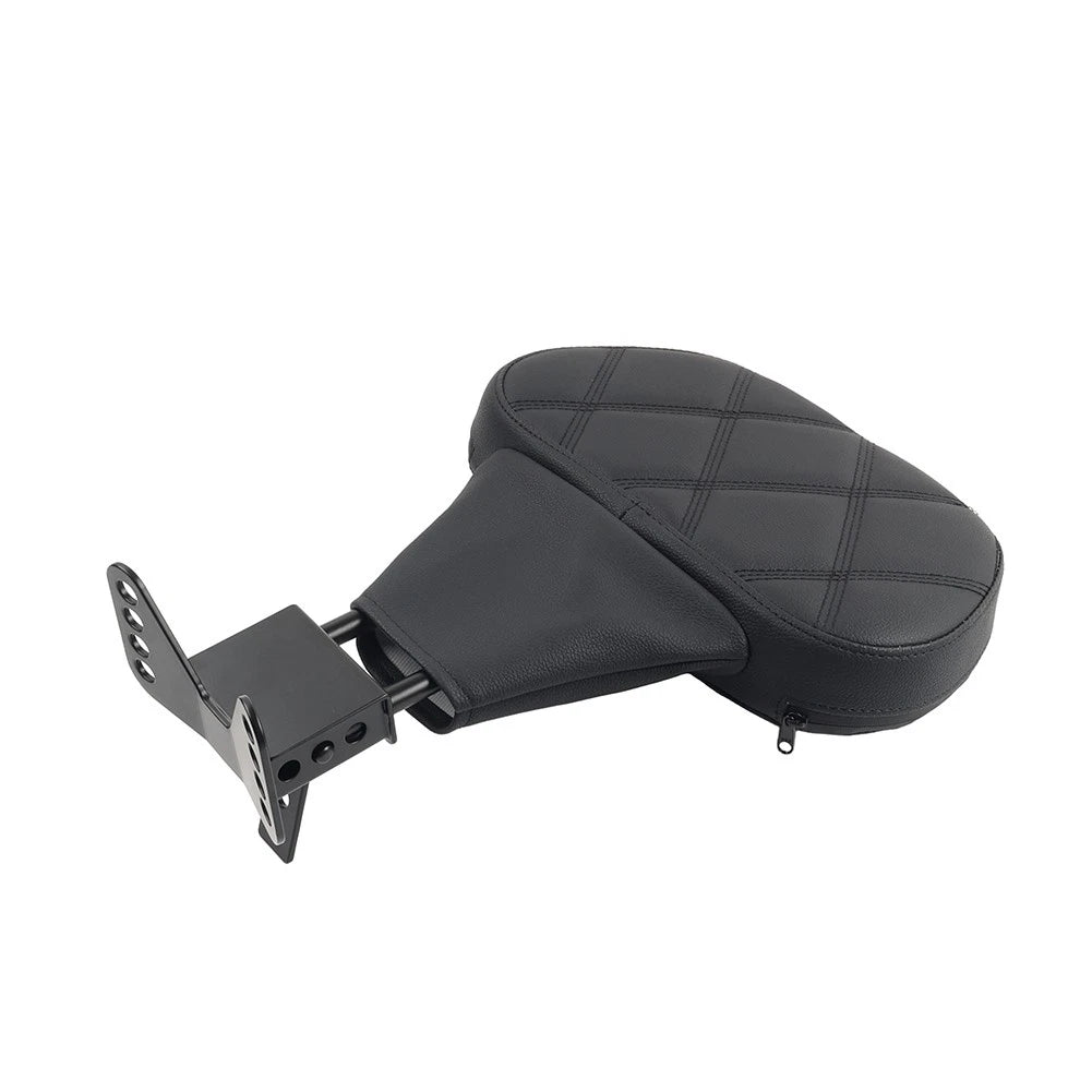 Adjustable Driver Rider Backrest Pad For Harley Street Glide Road King 1988-2008
