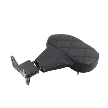Adjustable Driver Rider Backrest Pad For Harley Street Glide Road King 1988-2008