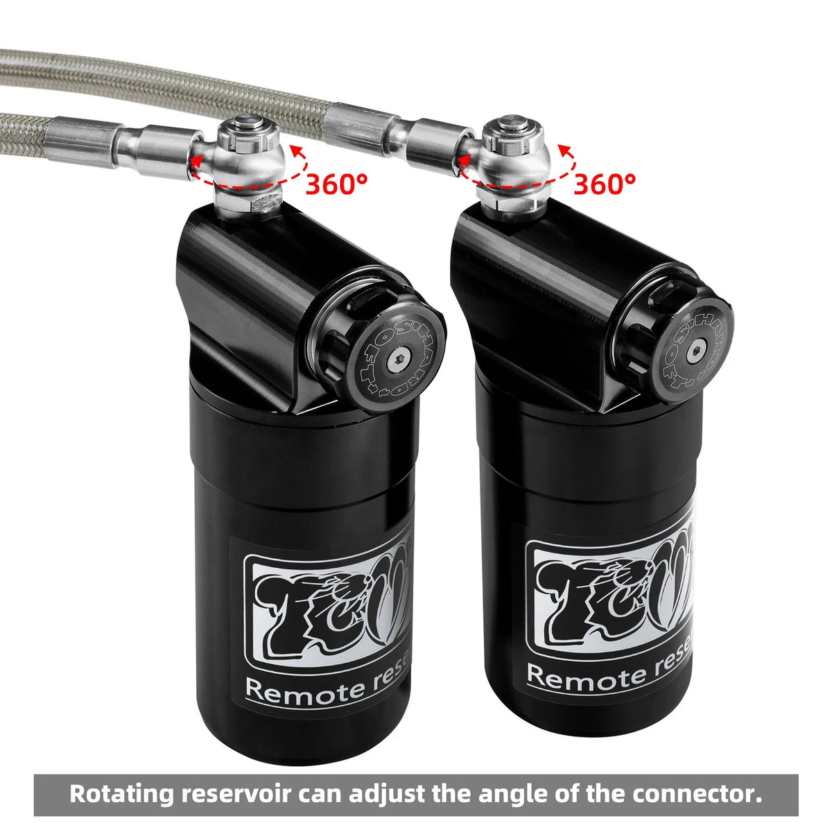 Remote Reservoir Rear Suspensions Shocks For Harley CVO Road Glide FLTRXSE 23-Up