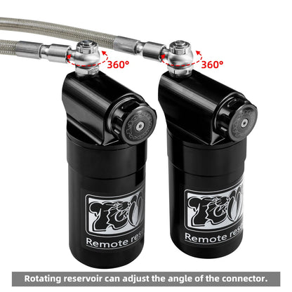 Remote Reservoir Rear Suspensions Shocks For Harley CVO Road Glide FLTRXSE 23-Up