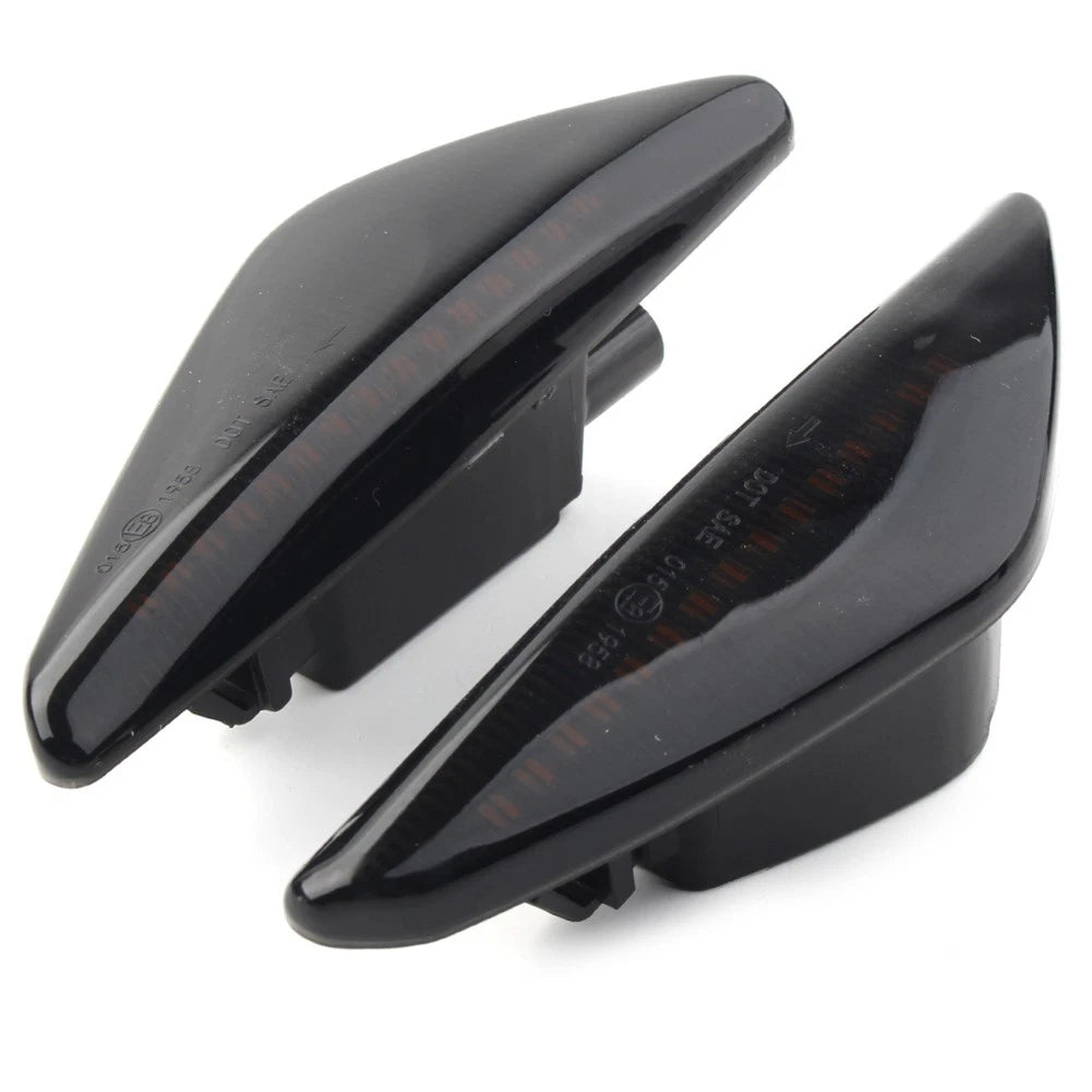 Dynamic Amber LED Side Marker Turn Signal Light Fit BMW F25 E70 E71 X3 E72 X5 X6