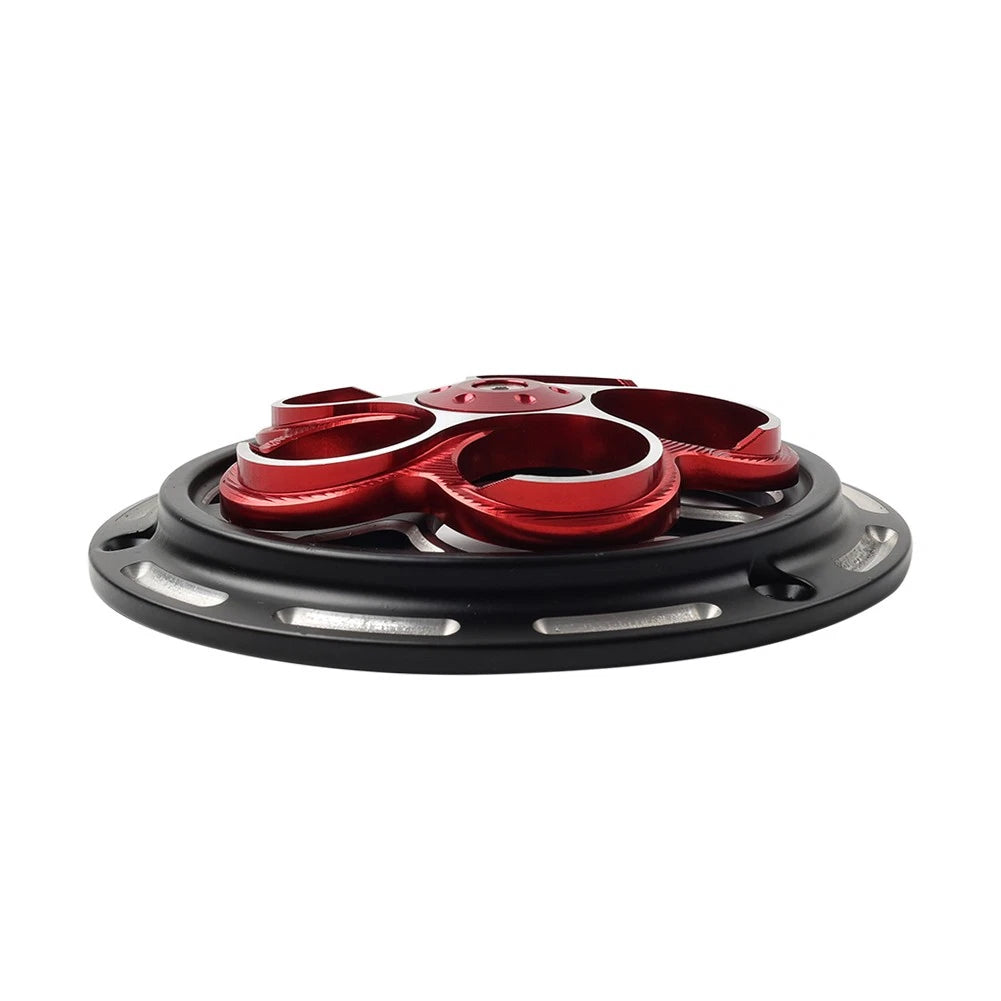 Red Cooling Fan Cover Engine Radiator Guard For Vespa Sprint Primavera 150