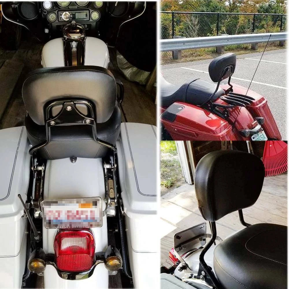 US Backrest Sissy Bar/Luggage Rack/Docking Hardware For Harley Touring 2014-2022