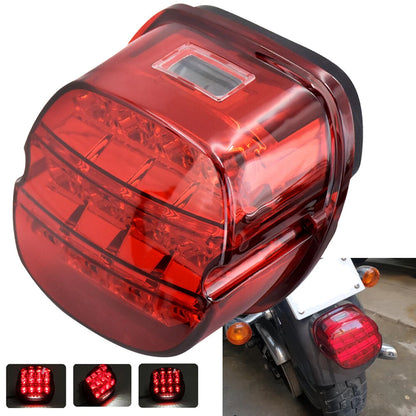 LED Tail Light Brake For Harley Touring Road King Glide Dyna Softail Sporster XL