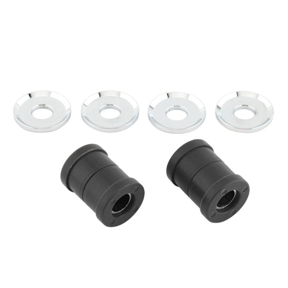 2x Polyurethane Handlebar Riser Bushings For Harley Softail Dyna Sportster XL