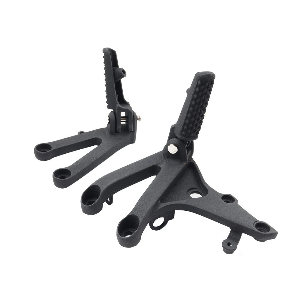 Front Driver Footrest Foot Pegs Bracket Set For Honda CBR600RR CBR 600RR 07-24