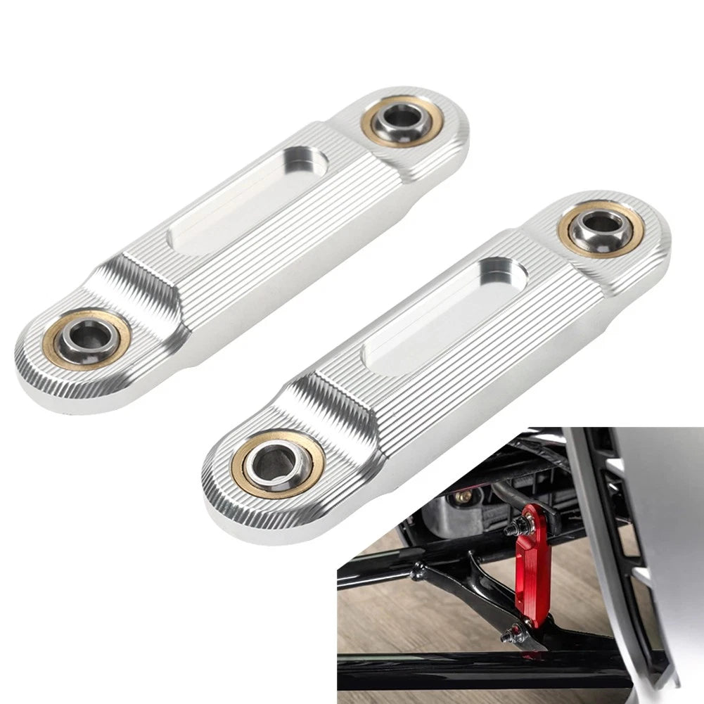 Silver Sway Bar End Links Rod End Kit For Can-Am Ryker 600 900 Rally 2019-2025