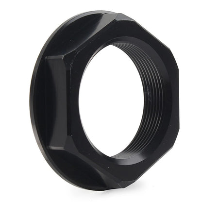 Triple Tree Stem Yoke Center Hole Nut for Universal Motorcycle Aluminum Black US