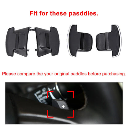 2x Steering Wheel Paddle Shifter Extension Carbon For Honda Accord Civic CR-V US