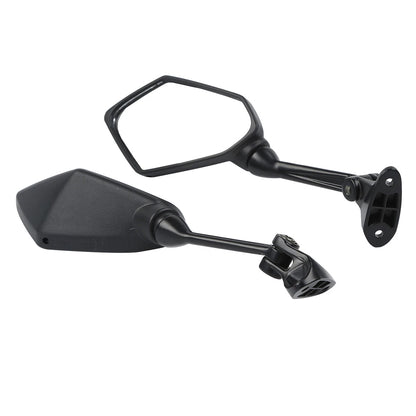 Black Pair Rearview Mirrors For Kawasaki Ninja ZX6R ZX-6R ZX 6R 2009-2012 11 10