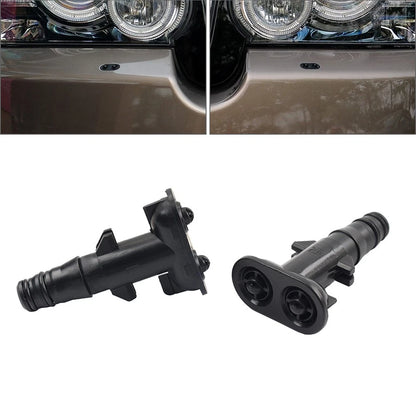 1 Pair Headlamp Washer Jet Sprayer Nozzle For Land Rover Range Rover 2010-2012