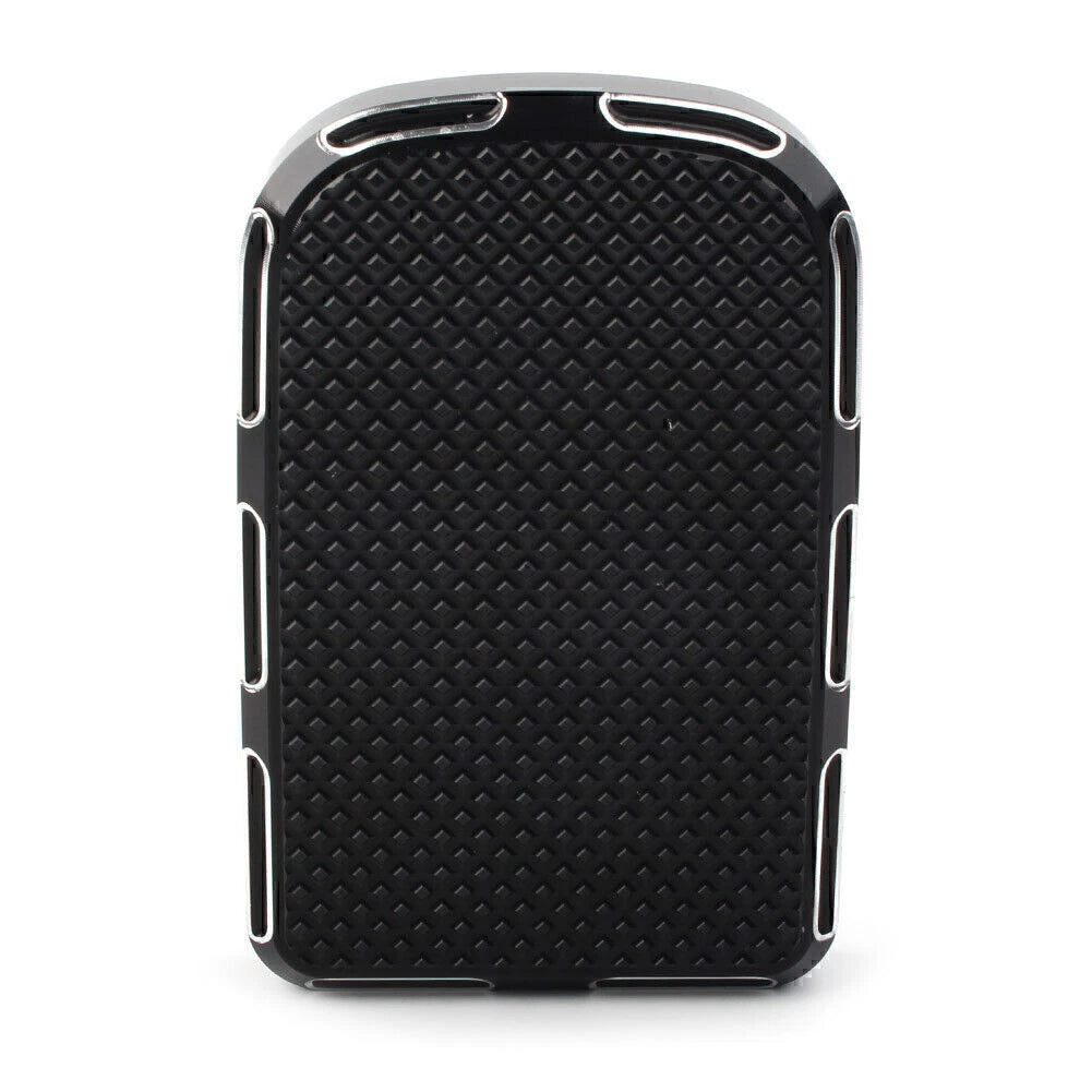 Brake Pedal Pad Cover For Harley Touring Electra Street Tri Glide FLD Black USA