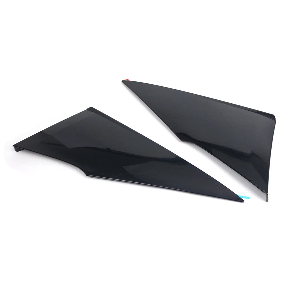 Glossy Black Rear Quarter Moldings Cover 62505-47012 For Toyota Prius 2016-2022
