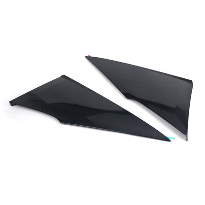 Glossy Black Rear Quarter Moldings Cover 62505-47012 For Toyota Prius 2016-2022