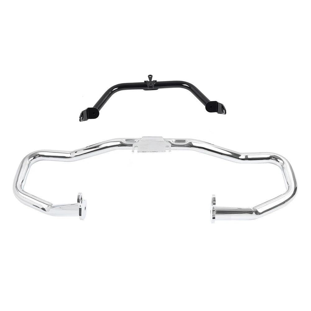Chrom Engine Crash Bar Fairing Support Bracket For Harley Road Glide FLTRX 15-23