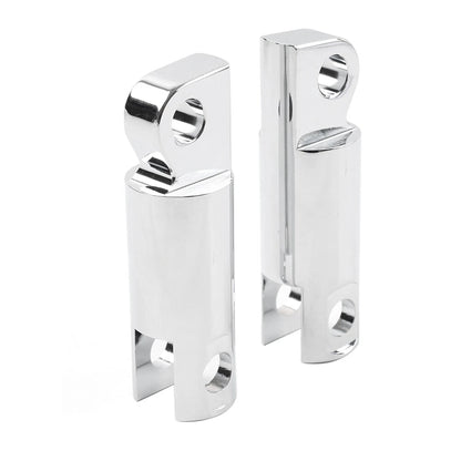 2x Male Mount Foot Peg Extensions For Harley Sportster Softail Dyna Touring Chro