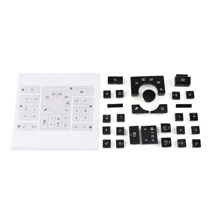 For Land Rover 2013-2017 Window Lift Switch Button Terrain Mode Button Cover Set