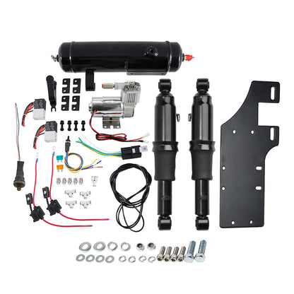 Electric Center Stand &Air Ride Suspension Tank Fit For Harley Road Glide 17-Up