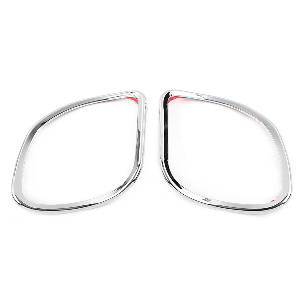 Chrome Front Speaker Trim For Harley Road Glide Custom FLTRX FLTR 15-18