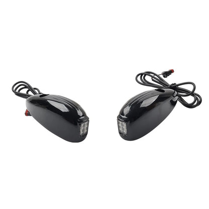 Front Turn Signal Light Black For Harley Road Glide FLTRX FLTRU FLTRK 2015-2024