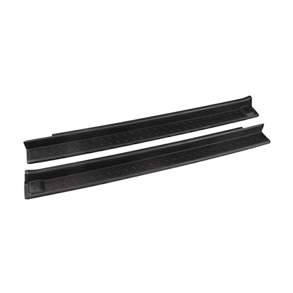 2-Door Car Cover Step Front Door Sill Entry Guard Kit For Jeep Wrangler JK 07-17