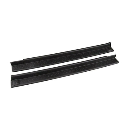 2-Door Car Cover Step Front Door Sill Entry Guard Kit For Jeep Wrangler JK 07-17