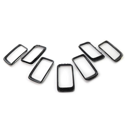 Front Grille Grill Insert Ring Trim Cover For Jeep Grand Cherokee 14-16 Black US