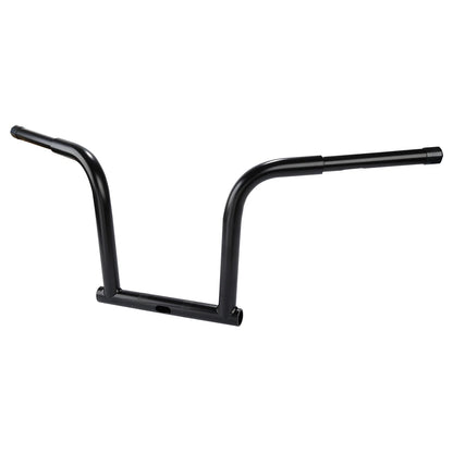 Black 12" Rise Handlebar For Harley Dyna FLD 2012-16 Street Bob FXDB 06-17 Black
