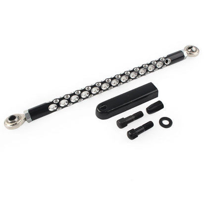 CNC Shift Linkage Shifter Link Fit Harley Touring Street Glide Road King Black