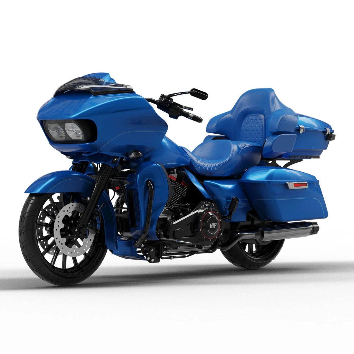 Fairing Bodywork Kit Fit For Harley Road Glide Limited 15-Up 2022 Electric Blue