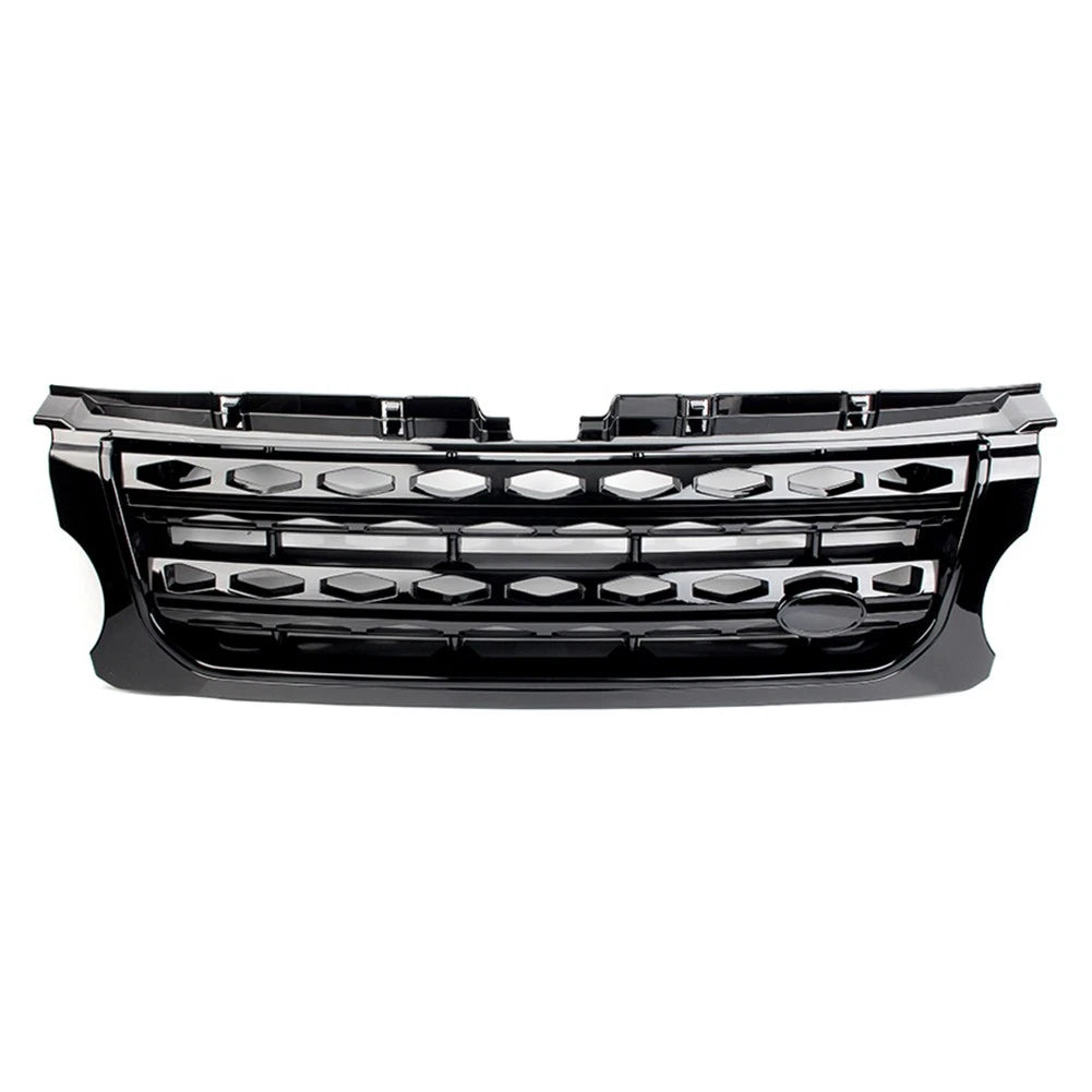 1pc Black Front Bumper Honeycomb Grille For Land Rover LR4 LR057534 2014-2016
