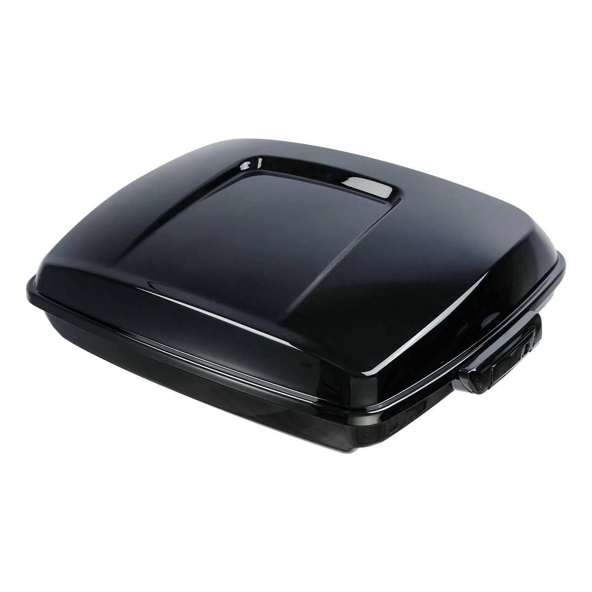 Black Razor Trunk & Mount Rack Fit For Harley Touring Road Glide 14-25