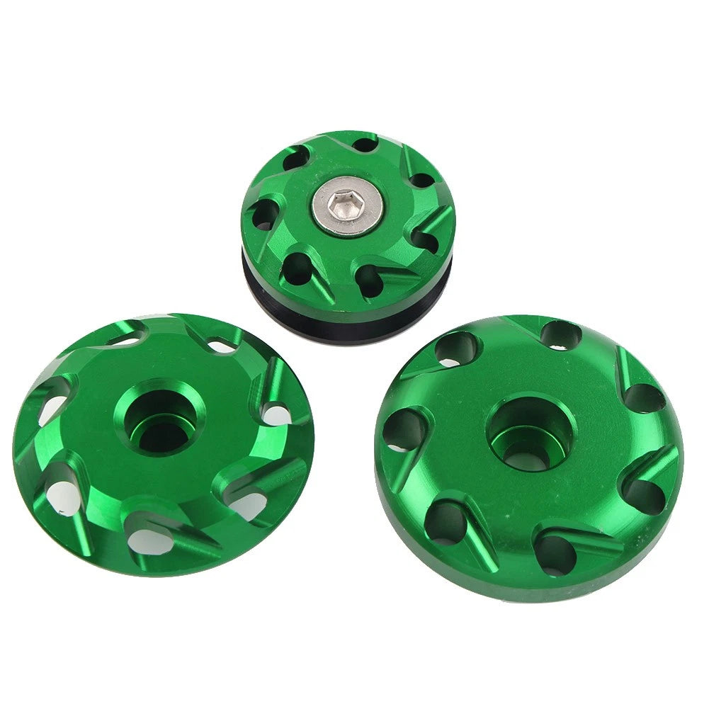 Frame Hole Covers Fairing Bolts Caps Set For Kawasaki NINJA1000 Z1000 Z1000SX ab