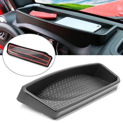 Car Front Dashboard Storage Box Tray Trim Accessories For Jeep Wrangler JK