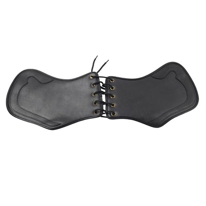 Motorcycle Universal Leather Heat Saddle Shield Deflector For Honda For Harley