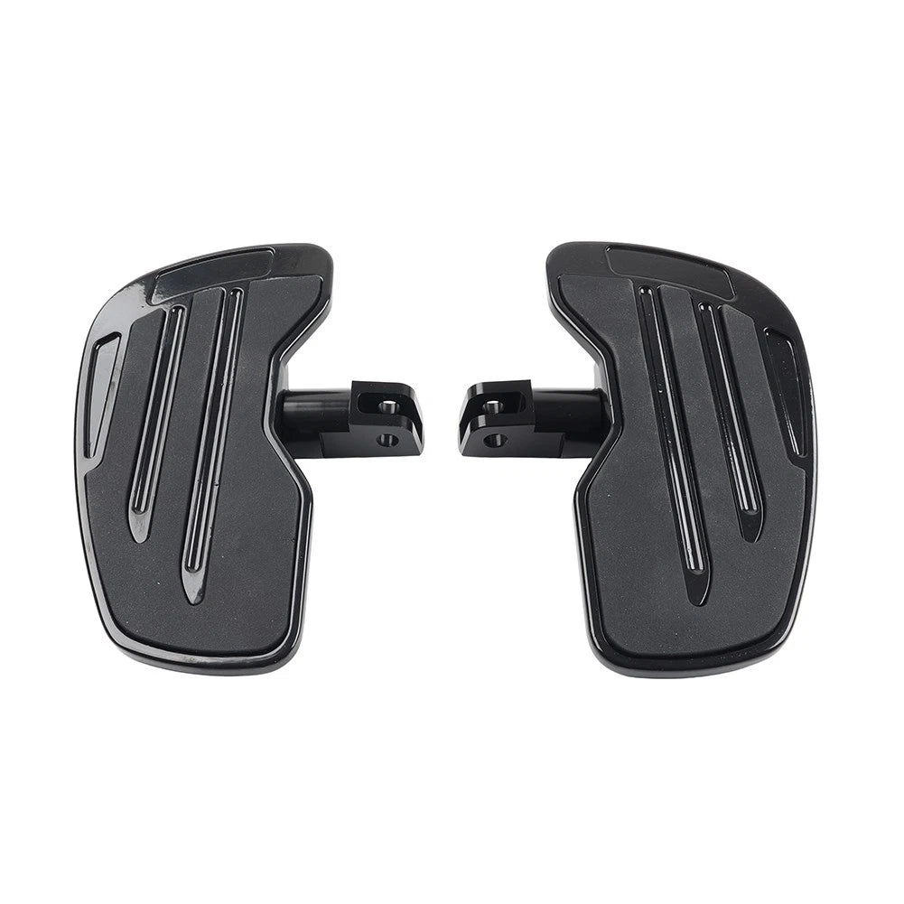Front Rider Footboards Footpegs Pedals For Honda Gold Wing GL1800 2001-24 Black