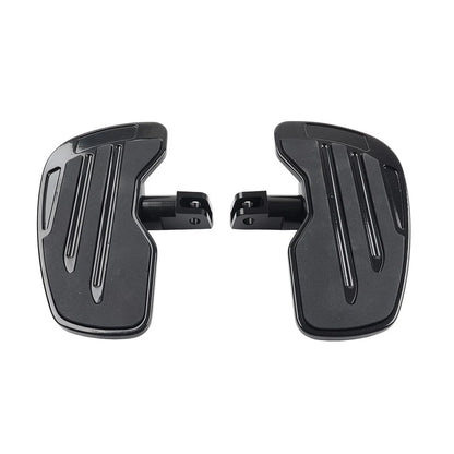 Front Rider Footboards Footpegs Pedals For Honda Gold Wing GL1800 2001-24 Black