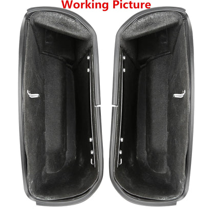 Saddlebag Electronic Latch Protector Rails Liner For Indian 2014-2018 Chieftain