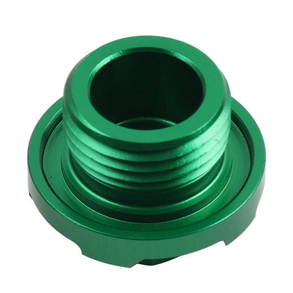 Green Engine Oil Fill Plug Screw Cap for Kawasaki KX250 KX250F KLX450R KX450F