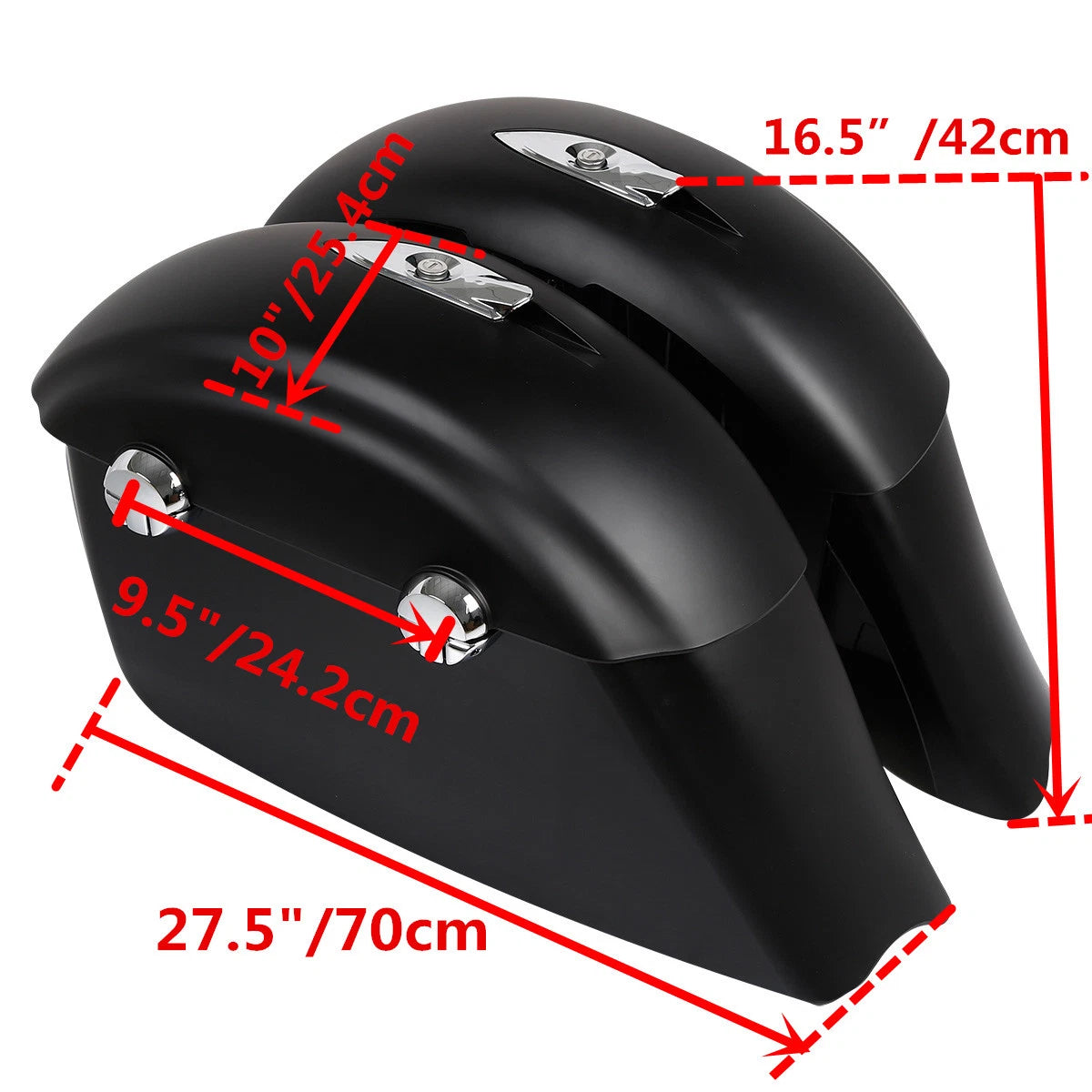 Saddlebag Electronic Latch Protector Rails Liner For Indian 2014-2018 Chieftain